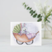 Kinderwagen Postkarte (Stehend Vorderseite)
