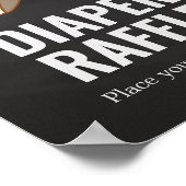 Kinderwagen und Kinderwagen Kinderdusche Windeln Poster (Ecke)