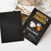 Kinderwagen und Kinderwagen Windeln Party Babydusc Einladung