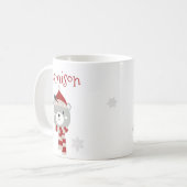Kinderweihnachtsmugge Kaffeetasse (Vorderseite Links)