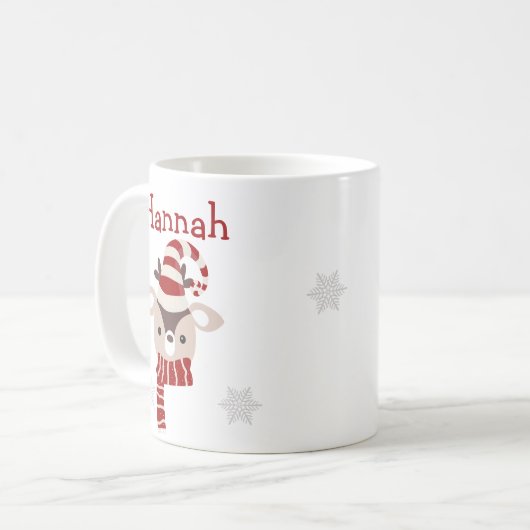 Kinderweihnachtsmugge Kaffeetasse (Vorderseite Links)
