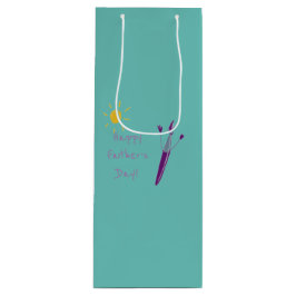 Kinderwerk für Vater Geschenktüte Für Weinflaschen