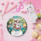 Kinderzauberer Otter Geburtstag Pappteller (Party)