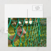 Kinderzaun Postkarte (Vorne/Hinten)