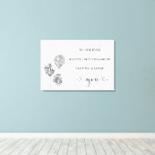 Kinderzeichen für Kinderzimmer Leinwanddruck (Insitu (Holzboden))