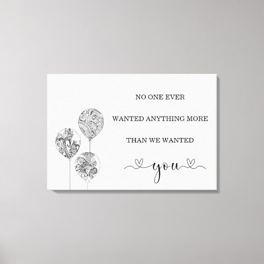 Kinderzeichen für Kinderzimmer Leinwanddruck (Vorderseite)