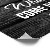 Kinderzeichen oder Spitzholzgeschlecht Poster (Ecke)