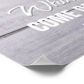 Kinderzeichen oder Spitzholzgeschlecht Poster (Ecke)