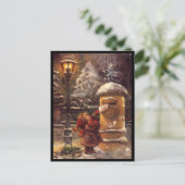 Kinderzeichnung Postkarte (Stehend Vorderseite)