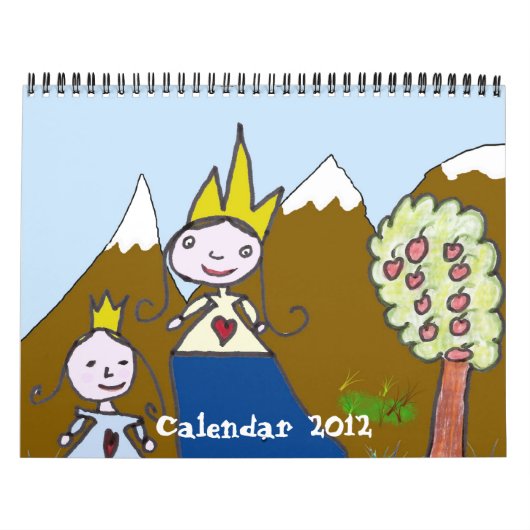 Kinderzeichnungen Kalender 2012 (Titelbild)