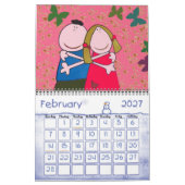 Kinderzeichnungen Kalender 2012 (Feb 2027)