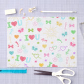 Kinderzeichnungen Seidenpapier (Handwerk)