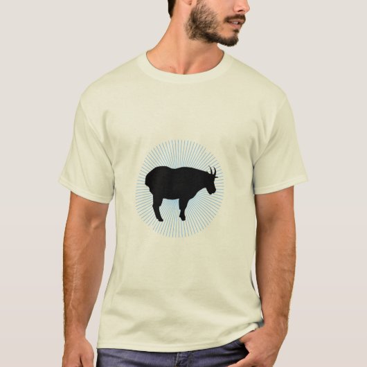 Kinderziege T-Shirt (Vorderseite)