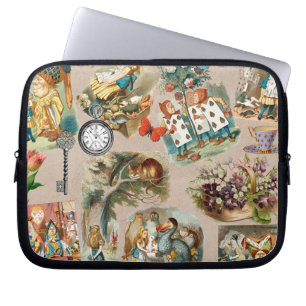 Kinderzimmer Alice Bunt 1800er Klassiker Wunderlan Laptopschutzhülle