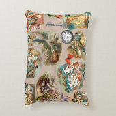 Kinderzimmer Alice Colorful 1800s Classic Wonderla Dekokissen (Rückseite(Vertikal))