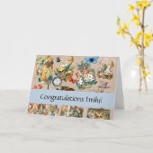 Kinderzimmer Alice Colorful 1800s Classic Wonderla Karte (Gelbe Blume)