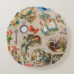 Kinderzimmer Alice Colorful 1800s Classic Wonderla Rundes Kissen