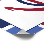 Kinderzimmer-Anker Poster (Ecke)