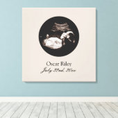 Kinderzimmer Art Baby Sonogram Ultrasound Foto Leinwanddruck (Insitu (Holzboden))