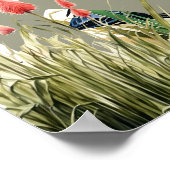 Kinderzimmer Art Duck Letter K Poster (Ecke)