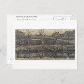 Kinderzimmer auf dem Schenkweg, Vincent van Gogh Postkarte (Vorne/Hinten)