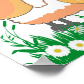 Kinderzimmer-Bieep-Spaß Poster (Ecke)