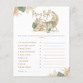 Kinderzimmer Boho Modern Baby Showspiel (Vorderseite)