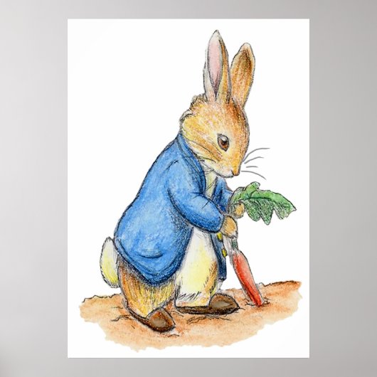 Kinderzimmer Characters Peter Rabbit Beatrix Potte Poster (Vorne)