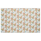 Kinderzimmer Circus Tier Aquarellgewebe Stoff (Fat Quarter (45,7 x 55,9 cm))