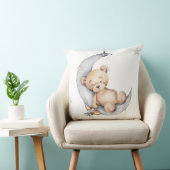 Kinderzimmer Cushion - Baby Bear Moon Stars Kissen (Stuhl )