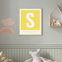 Kinderzimmer-Decke Monogramm für den benutzerdefin