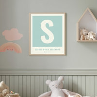Kinderzimmer-Decke Monogramm für den benutzerdefin