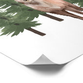 Kinderzimmer Dekor Holz Landschaftsbild Kunst Poster (Ecke)