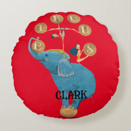 Kinderzimmer-Dekoration des Kinderthemas Rundes Kissen