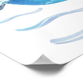 Kinderzimmer-Dekorplakat für Wassertiere Poster (Ecke)