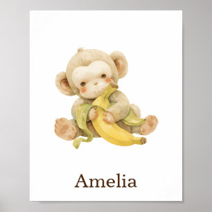 Kinderzimmer-Dekorspielzeug Affen Geschlecht neutr Poster