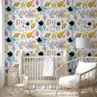 Kinderzimmer des Astronauten Life Kid