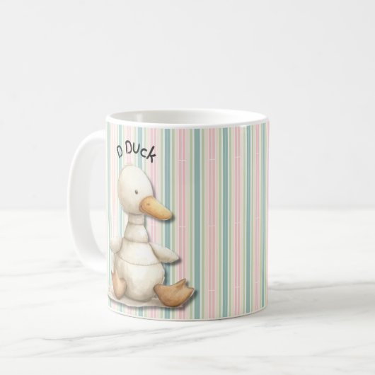 Kinderzimmer Design: Adorable Mouse & "M" Mouse Ac Kaffeetasse (Vorderseite Links)