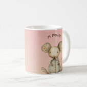 Kinderzimmer Design: Adorable Mouse & "M" Mouse Ac Kaffeetasse (VorderseiteRechts)