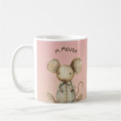 Kinderzimmer Design: Adorable Mouse & "M" Mouse Ac Kaffeetasse (Links)