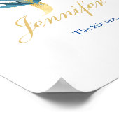 Kinderzimmer Druckname, Letter J, Girl-Malart Poster (Ecke)