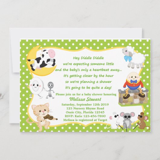 Kinderzimmer Einladung (Vorderseite)