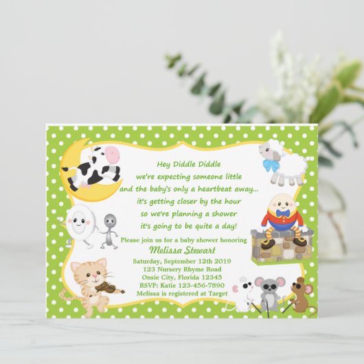 Kinderzimmer Einladung (Stehend Vorderseite)