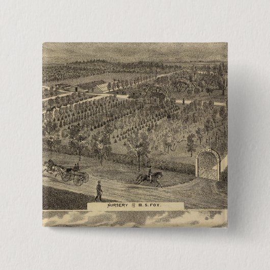 Kinderzimmer, Erze, Obstgarten Button (Vorderseite)