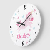 Kinderzimmer für benutzerdefinierte Kinder bei Ein Große Wanduhr (Winkel)