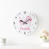 Kinderzimmer für benutzerdefinierte Kinder bei Ein Große Wanduhr (Zuhause)