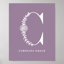 Kinderzimmer für die farbige Blindfarbenmonogramm