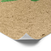 Kinderzimmer für Elefanten Poster (Ecke)