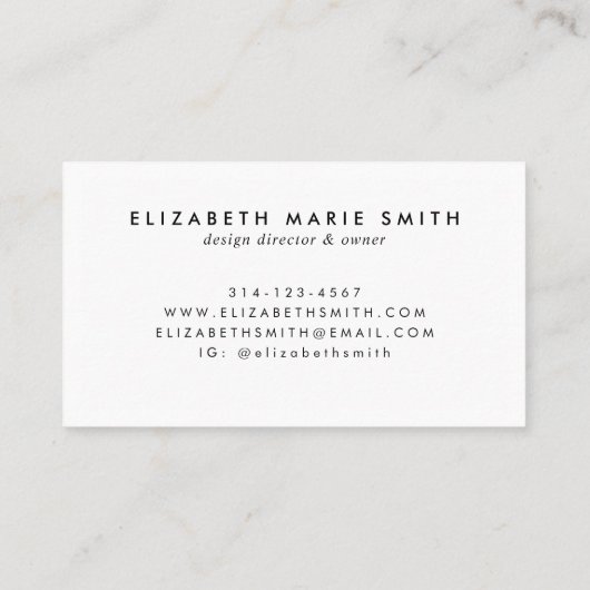 Kinderzimmer für gepottete Wasserfarben Visitenkarte (Rückseite)