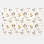 Kinderzimmer für niedliche Vögel Geschenkpapier Set (Vorderseite)